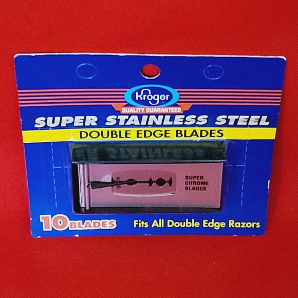 Kroger Super Stainless Steel Chrome Blades 10 pcs - Picture 5 of 8